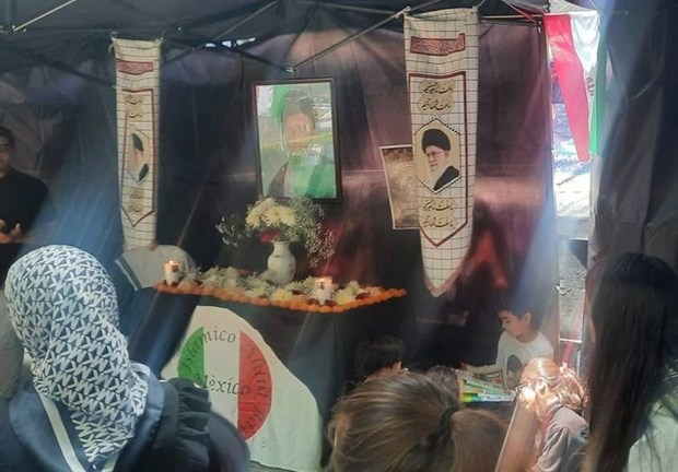 میکسیکو میں شہید رہبر انقلاب کی یاد میں تعزیتی تقریب منعقد

