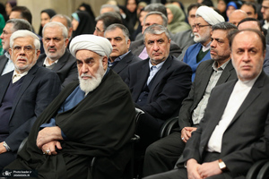 دیدار تولیدکنندگان و فعالان اقتصادی بخش خصوصی با رهبر معظم انقلاب