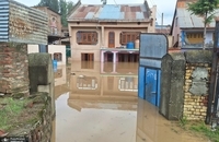 سیل در کشمیر ھند ادامه دارد (10)