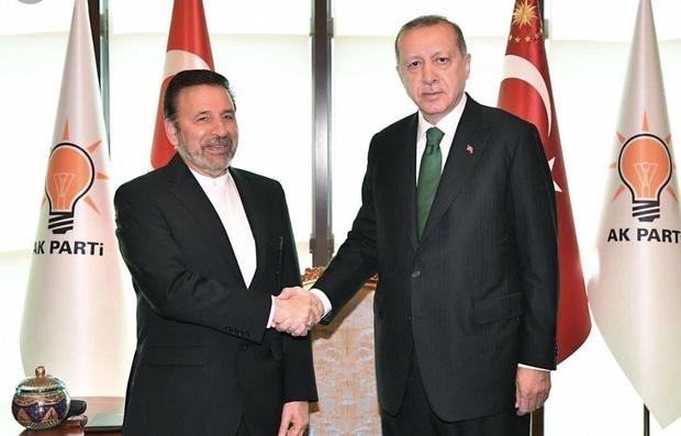 واعظی در دیدار با اردوغان: توسعه روابط و همکاری‌های ایران و ترکیه به نفع دو ملت و منطقه است
