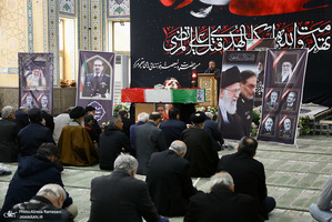 مراسم وداع با پیکر شهید امیر دریا سالار علی شمخانی