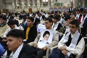 مراسم چهلم شهید سیدحسن نصرالله و سرلشکر نیلفروشان در حرم امام خمینی (س)