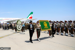 مراسم تشییع پیکر رئیس جمهور شهید در مشهد