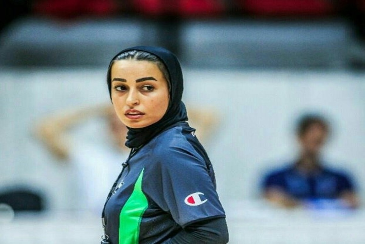 قضاوت نخستین داور زن ایرانی در رقابت‌های بین‌المللی بسکتبال