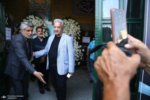 مزاسم ختم مرحوم سعید راد در مسجد  الرسول (ص)