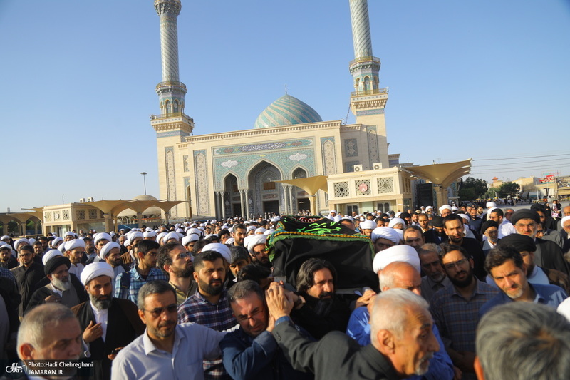 مراسم تشییع مرحوم استاد محمد حسین حشمت‌پور‎