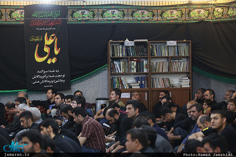 مراسم احیای شب بیست و سوم ماه مبارک رمضان در مسجد باب الحوائج تهران