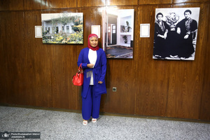 بازدید مشاور رسانه ای رئیس جمهور کشور کنگواز بیت امام خمینی (س) در چماران