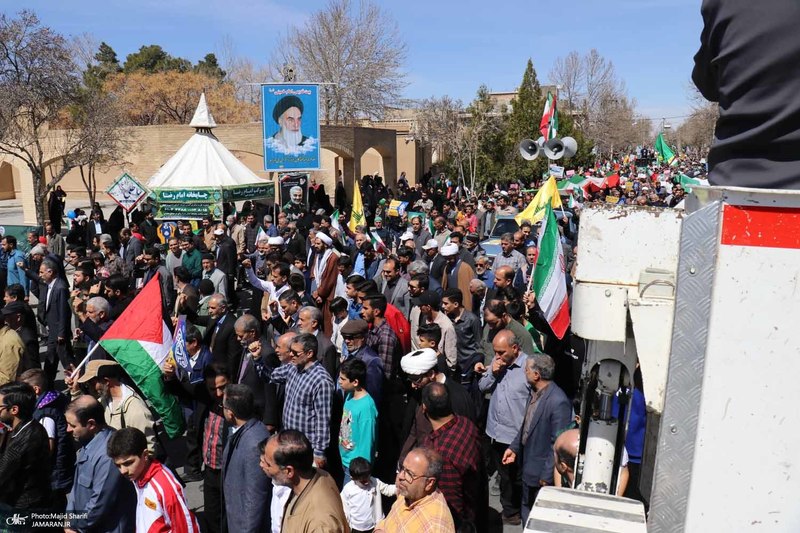 راهپیمایی باشکوه روز قدس در خمین