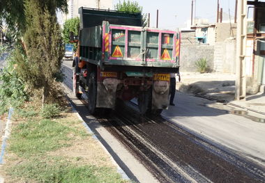 محلات هدف حاشیه‌نشینی مازندران روکش آسفالت می‌شود