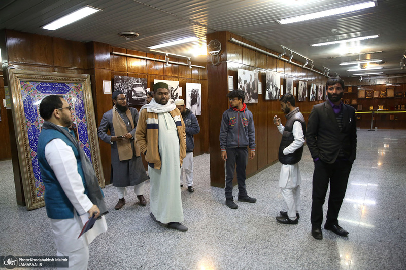 بازدید جمعی از فرهیختگان کشور هند از جماران‎