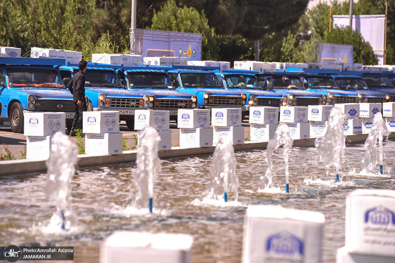 ششمین مرحله رزمایش همدلی و احسان در جوار حرم امام خمینی(س)