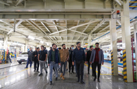 بازدید دانشجویان دانشگاه شریف از خطوط تولید کارخانه بهمن موتور (2)