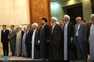 تجدید میثاق مسئولان عالی قضایی با آرمان های امام راحل؛ 