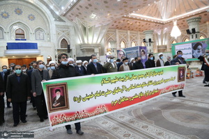 تجدید میثاق دبیرکل و کارکنان مجمع جهانی اهل بیت (ع) با آرمان های امام خمینی (س)‎‎