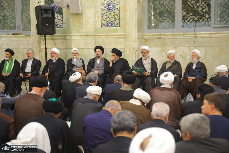 مراسم چهلمین روز ارتحال آیت الله العظمی شبیری زنجانی (ره)