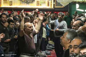 مراسم عزاداری شهادت حضرت امام حسن عسکری(ع) در حسینیه صنف فرش تهران