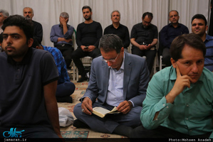 مراسم احیای شب بیست و یکم ماه مبارک رمضان در محضر استاد امجد