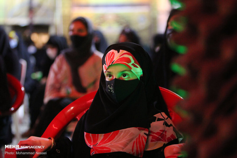 مراسم عزاداری شب چهارم محرم در بندرگز