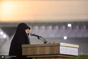 اولين سالگرد شهادت سپهبد حسين سلامى