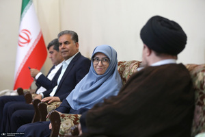 دیدار رئیس و مدیران سازمان حفاظت محیط زیست با سید حسن خمینی