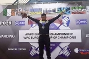 ورزشکار شیرازی در رقابت های پاورلیفتینگ مسکو رکورد جهان را ارتقا داد