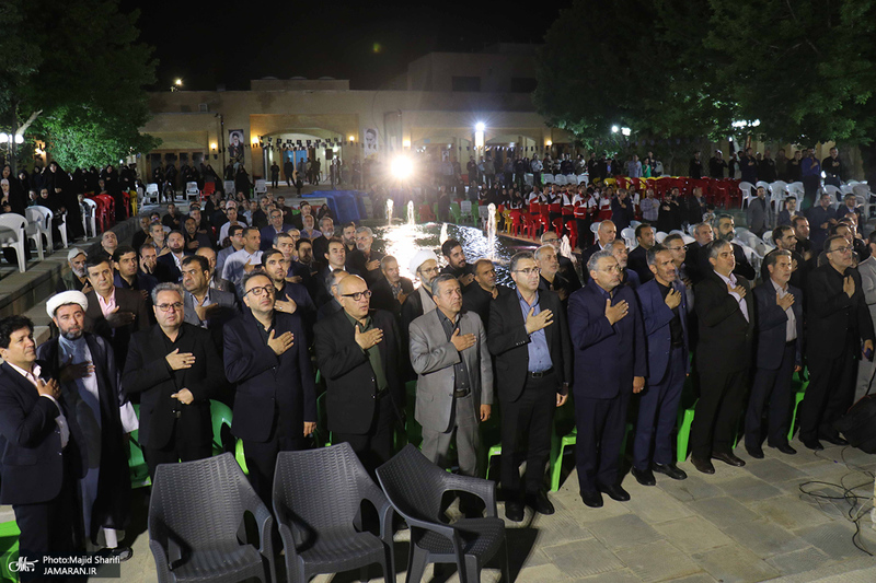 مراسم شب سالگرد ارتحال حضرت امام (س) در خمین