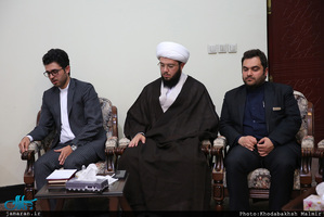 دیدار جمعی از مردم استان مازندران و دانشجویان زنجان با سید حسن خمینی