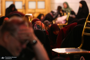 مراسم شام غریبان شهادت امام رضا (ع) در رواق دار الهدایه