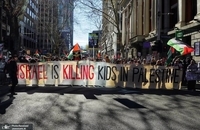 تظاهرات ضد اسرائیلی در استرالیا (1)