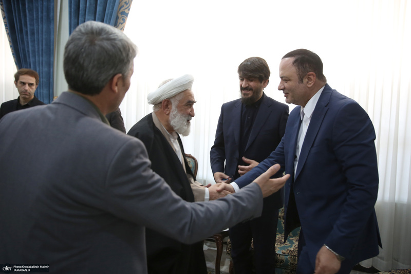 دیدار دبیر شورای عالی مناطق آزاد باسید حسن خمینی