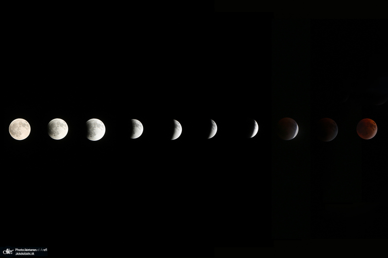 ماه‌گرفتگی کامل یا همان «ماه خونین» امشب آسمان تهران