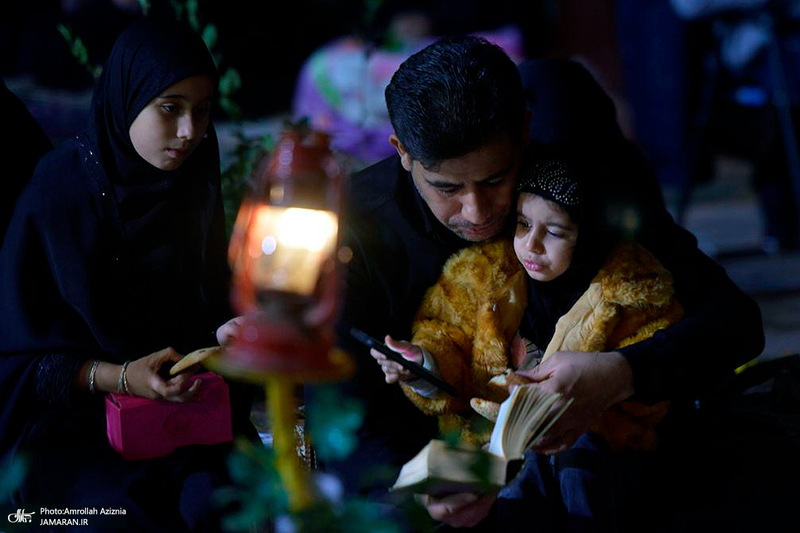 احیای شب نوزدهم ماه رمضان در گلزار شهدای بهشت زهرا (س)