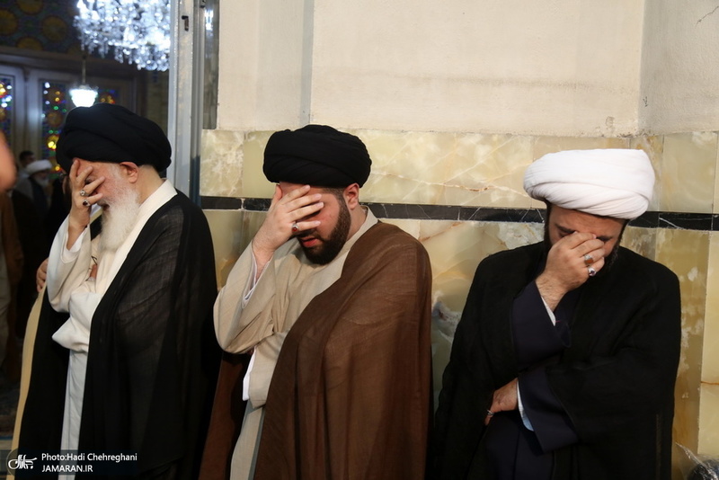 مراسم شصتمین سالگرد  ارتحال آیت الله العظمی بروجردی(ره) در مسجد اعظم قم