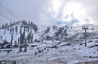 تصاویری زیبا از بارش برف تازه در کشمیر هند (6)