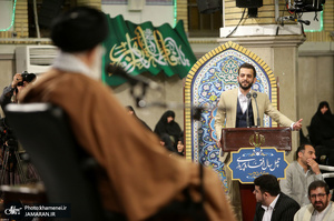 دیدار جمعی از مداحان و ذاکران اهل بیت(ع) با رهبر معظم انقلاب