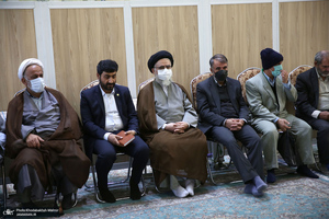 مراسم ختم مرحوم حاج محمد کمساری در قم -1