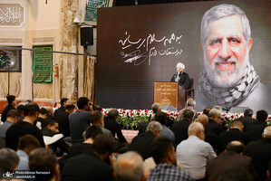 مراسم چهلمين روز شهادت سردار محمد سعيد ايزدی (حاج رمضان)