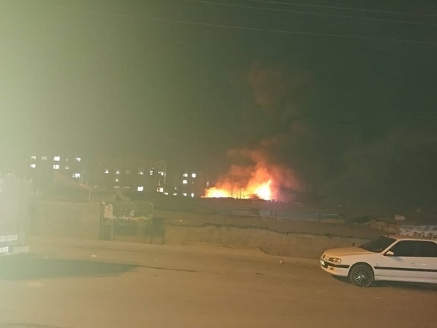 آتش سوزی جمعه بازار یاسوج تلفات جانی نداشته است