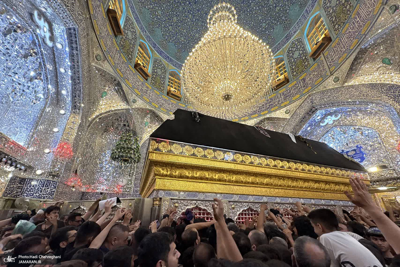 هم قدم با زائران اباعبدالله الحسین (ع)؛ حرم امیر المومنین (ع)