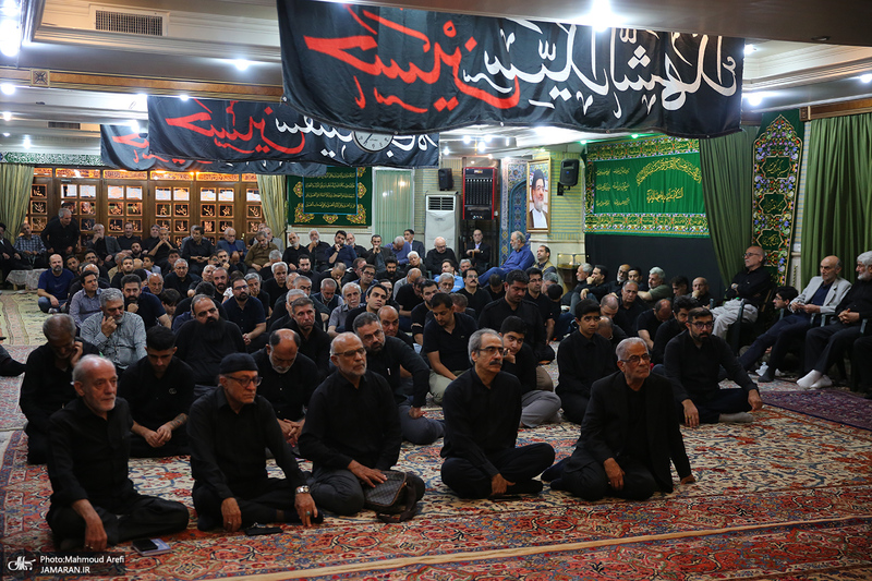 مراسم عزاداری شب تاسوعای حسینی در دارالزهرا (س)