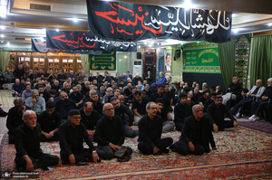 مراسم عزاداری شب تاسوعای حسینی در دارالزهرا (س)