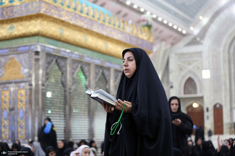 احیای شب نوزدهم ماه رمضان در حرم مطهر امام خمینی (س)