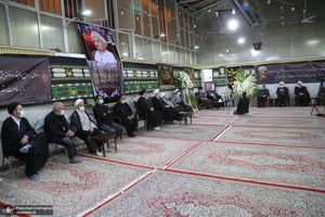 مراسم اولین شب درگذشت آیت الله یوسف صانعی(ره)