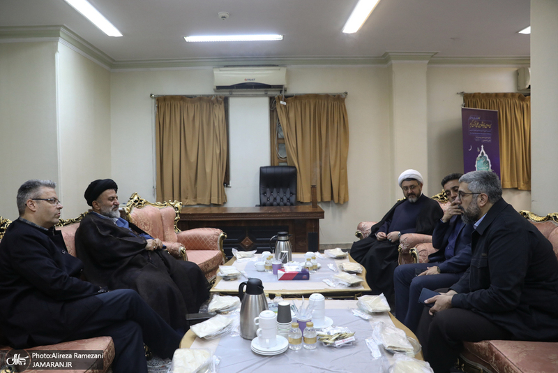 بازدید رئیس موسسه تنظیم و نشر آثار امام خمینی از نمایشگاه بین المللی قرآن کریم