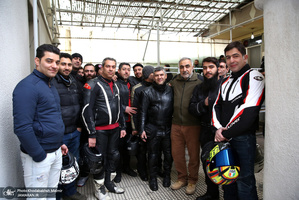 تجدید میثاق هیئت موتور سواران استان تهران با آرمانهای امام راحل