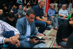 مراسم احیای شب بیست و یکم ماه مبارک رمضان در محضر استاد امجد