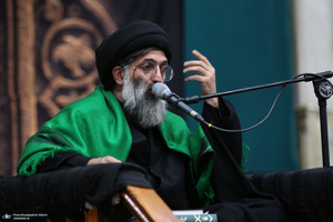 مراسم عزاداری شب شهادت حضرت زهرا(س) در حرم امام خمینی(ره) برگزار شد