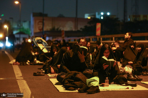 مراسم شب بیست و یکم ماه مبارک رمضان در حسینیه همدانیها