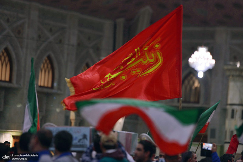 اجتماع بزرگ کارگران به مناسبت سالگرد شهادت حاج قاسم سلیمانی در حرم امام خمینی (س)